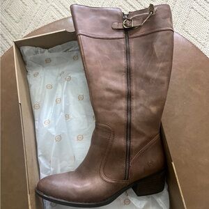Born Fanner Brown Leather Boots